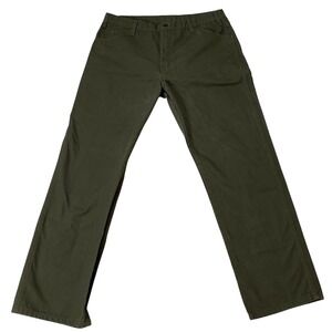 Dickies Mens Carpenter Pants Olive Green Duck Canvas Workwear 1939RMS 38x32